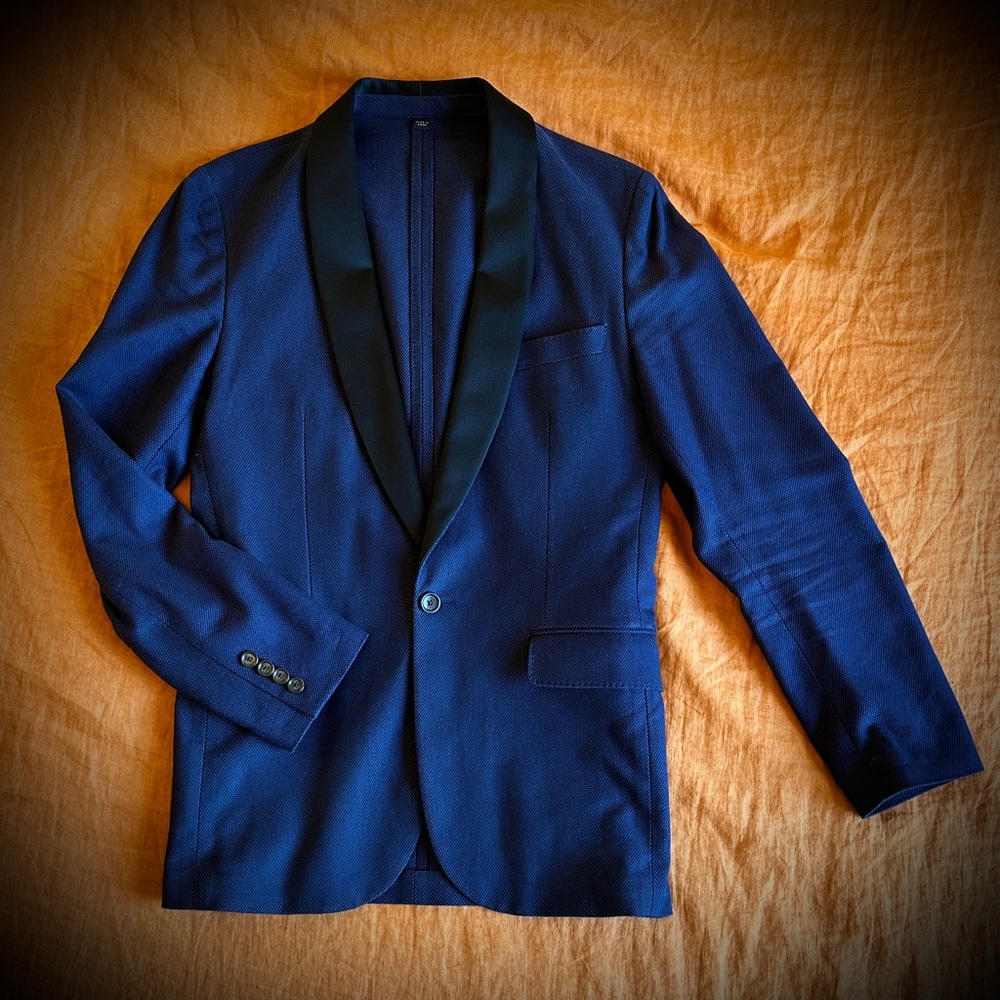 J Crew shawl-collar tuxedo jacket
